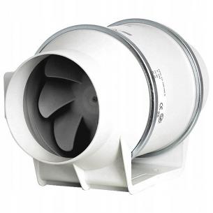 160mm timer med kanalventilator 160t 500 td p s