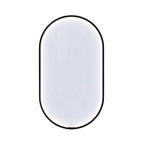 sort cm 105x60 lysstyring med moon rammespejl dansani