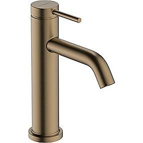 pvd bronze brstet ecosmart 110 hndvaskarmatur s tecturis hansgrohe
