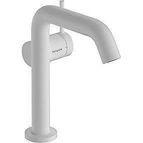 hvid mat bundventil op push med coolstart fine 150 hndvaskarmatur s tecturis hansgrohe