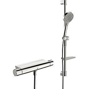 krom bruserst med bruserarmatur eco style optima oras