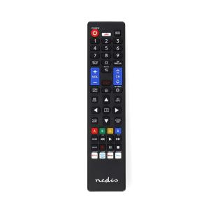 sort infrard youtube-knap netflix-knap button disney prime amazon enhed 1 forprogrammeret samsung til egnet fjernbetjening erstatnings
