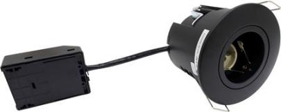 udendrs og inden- sort mat ip44 230v gu10 87mm g2 install uni nordtronic