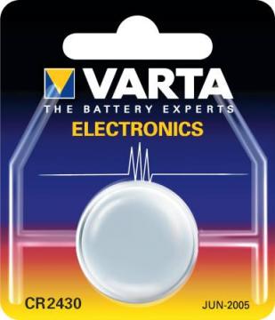 280mah 0v 3 cr2430 batteri varta