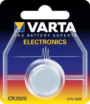 170mah 0v 3 cr2025 batteri varta