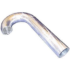 galvaniseret 159mm udluftningsrr