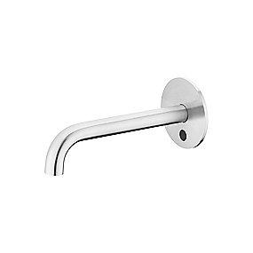 704342900 flexbox husk stl rustfrit brstet vgmontering til 190mm berringsfri hndvaskarmatur sensor line d qtoo
