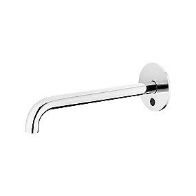704342900 flexbox husk stl rustfrit poleret vgmontering til 250mm berringsfri hndvaskarmatur sensor line d qtoo