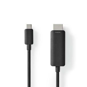 label sort pvc nikkelplateret runde m 00 2 60hz 4k stik hdmi han usb-c 1 gen 2 3 usb adapter usb-c