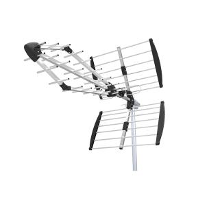 aluminium abs mm 1085 antennelngde ohm 75 db 5 13 forstrkning lte700 km 50 modtagelsesomrde uhf antenne udendrs
