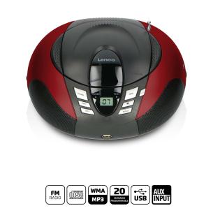 rd usb-afspiller og cd fm-radio brbar red usb scd-37