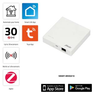 internet netvrk til sensorer zigbee for tilslutningspunkt smart-bridge10 nedis