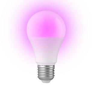 9w e27 wi-fi med led-farvelampe smart smartbulb10 nedis