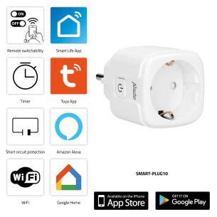 3680w 16a wi-fi-stik smart smart-plug10 nedis
