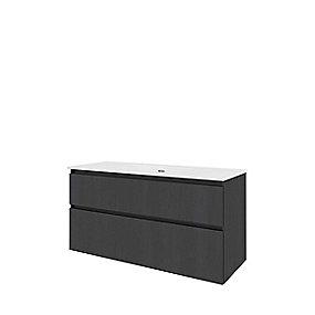 skuffer softclose 2 eg sort 121x46cm mbelst proline sanibell