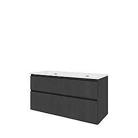 skuffer softclose 2 eg sort 121x46cm mbelst proline sanibell