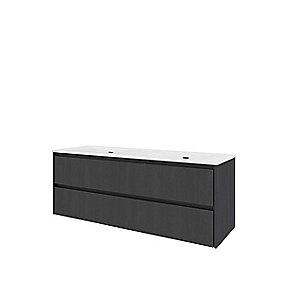 skuffer softclose 2 eg sort 141x46cm mbelst proline sanibell