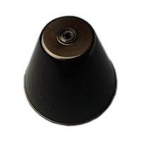 plast bld hul 1 m sort b-1 keglebaldakin