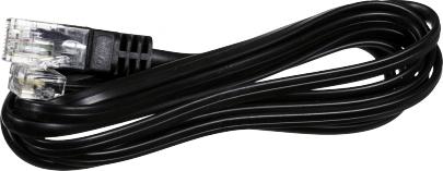 sort mtr 2 tilslutningskabel telefon basic net ihc