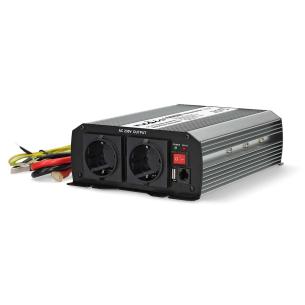 slv skrueterminal w 2000 peak-effekt w 1000 hz 50 ac v 230 usb-a 3 7 cee f type strmudgangsforbindelse enhedens dc v 24 indgangsspnding sinus modificeret inverter power