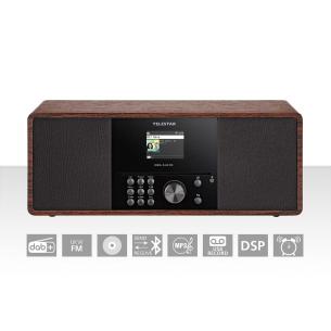 tr cd-afspiller med radio stereo fm dab cd 24 s dira telestar