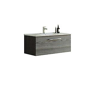 vask amber grey pine skuffe 1 101cm mbelpakke mido dansani