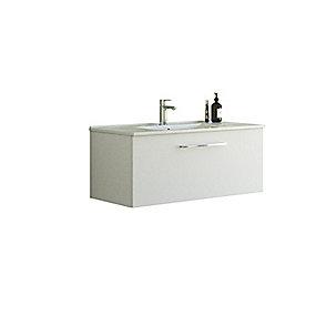 vask amber mat hvid skuffe 1 101cm mbelpakke mido dansani