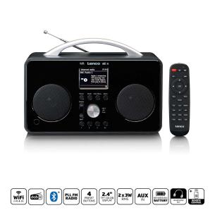 batteri genopladeligt og bluetooth-fjernbetjening med fm-radio dab internet