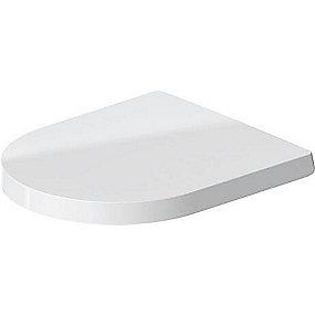 hvid mat softclose med toiletsde starck by me duravit