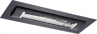 jet-black in-ceiling watt 2500 premium terrassevarmer solamagic