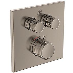ekskl storm silver kit-2 indbygning brusearmatur navigo ceratherm standard ideal