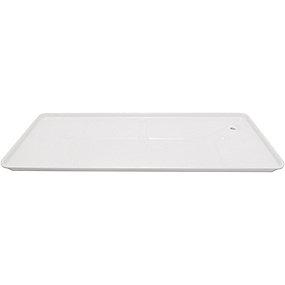 9002 ral hvid mm 1000x410 jordstativ vgkonsol til kondensbakke