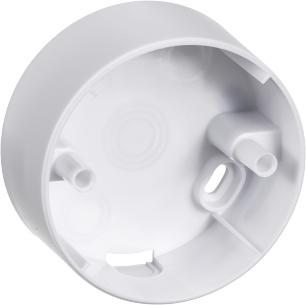 hvid lampestikkontakter og lampeudtag f 80mm underlag