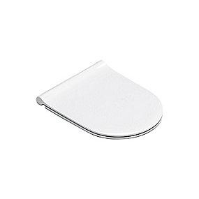 hvid materiale antibakteriel i takeoff med plus softclose med toiletsde catalano