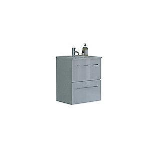 hjglans hvid vask mini amber skuffer 2 51cm mbelpakke mido dansani