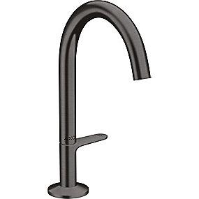 krom sort brstet ventil push-open med hndvaskarmatur 170 one axor hansgrohe