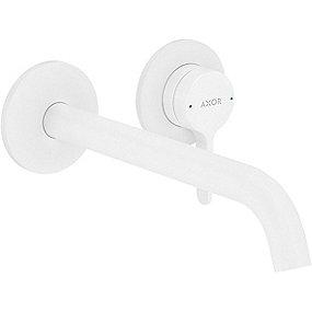 hvid mat indbygning til hndvaskarmatur 220mm one axor hansgrohe