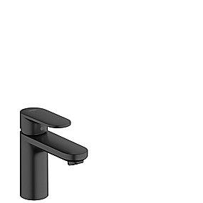 sort mat push-open med hv til tud 108mm messing etgrebsbatteri blend vernis hansgrohe