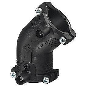 holdevrktj integreret med pe100-sdr11 pn16 45 mm 50 el-svejsevinkel pe plus elgef fischer georg