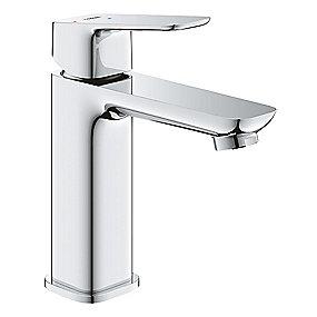 forkromet m-size koldstart og pop-up med hndvaskarmatur cubeo grohe