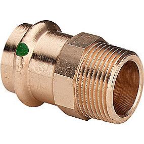 nippel 1 x mm 22 rdgods overgang sanpress