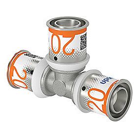 mm 20 x 20 x 20 t-stykke plus s-press uponor