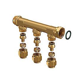 4 3 - mm 15 afgreninger 3 muffe fast med fordelerrr uponor