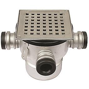 stl rustfrit fliser beton til sideindlb 3 og aflb mm 110 lodret med gulvaflb square cher bl