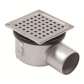 stl rustfrit fliser beton til aflb mm 75 vandret med gulvaflb square cher bl
