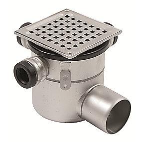 stl rustfrit fliser beton til sideindlb 3 og aflb mm 75 vandret med gulvaflb square cher bl