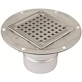 stl rustfrit fliser beton til smremembran samt aflb mm 110 lodret med gulvaflb square cher bl