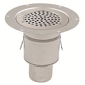 stl rustfrit vinyl til aflb mm 75 lodret med gulvaflb circle cher bl