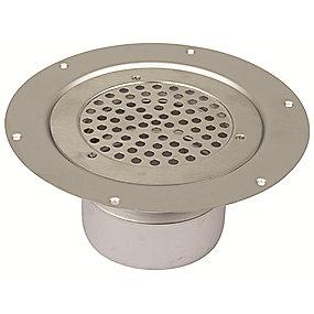 stl rustfrit vinyl til aflb mm 110 lodret med gulvaflb circle cher bl
