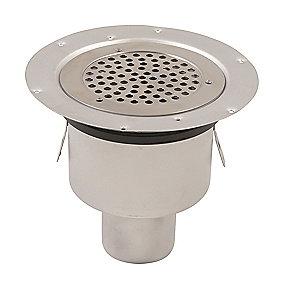 stl rustfrit vinyl til aflb mm 75 lodret med gulvaflb circle cher bl